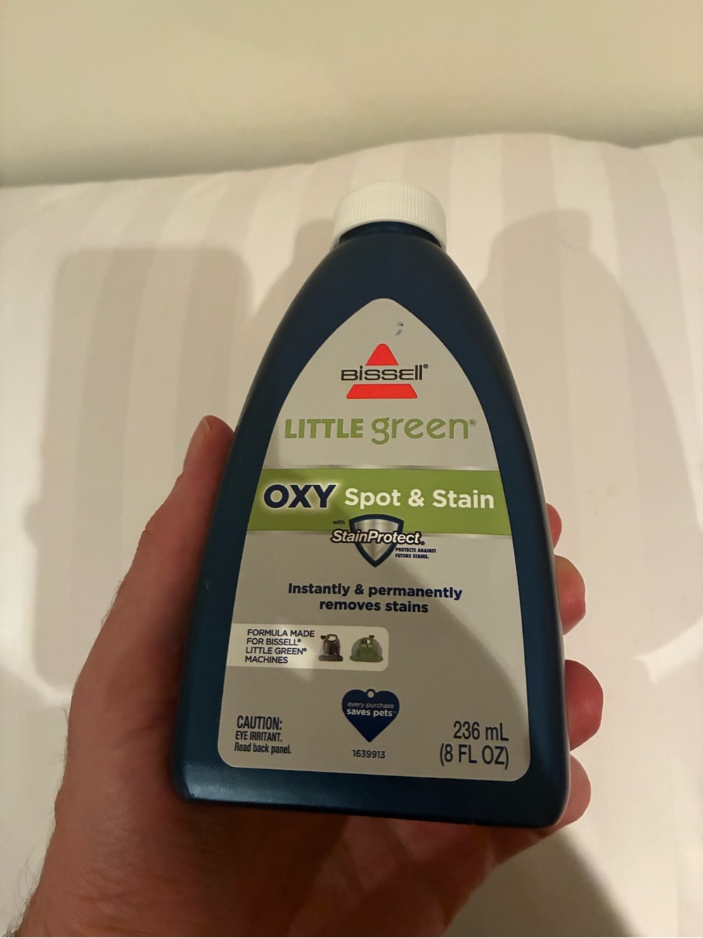 Bissell Little Green OXY Spot & Stain Cleaner - Navy, White, Green